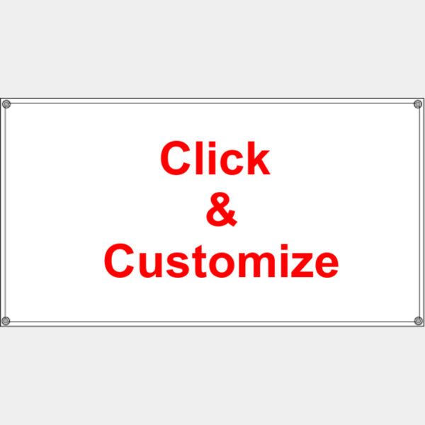 Custom Banners 3 x 6 or 4 x 6 Thumbnail