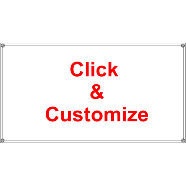 Custom Banners 3 x 6 or 4 x 6 Thumbnail