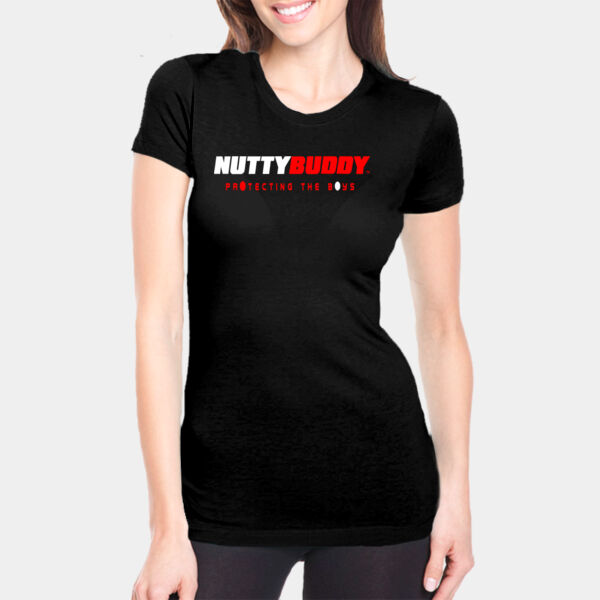 Nutty Buddy Ladies Scoop Neck.  Thumbnail
