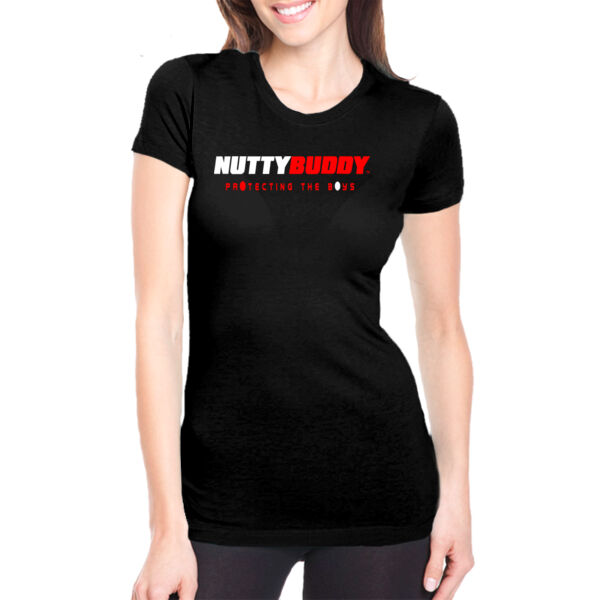Nutty Buddy Ladies Scoop Neck.  Thumbnail