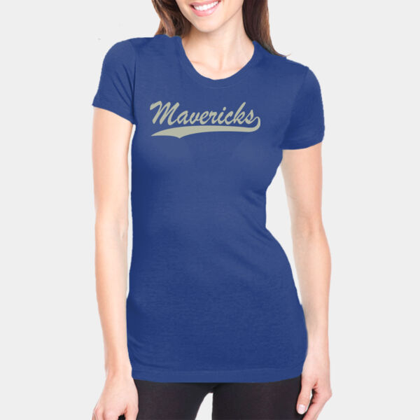 Mavericks Ladies Scoop-Neck Shirt Thumbnail