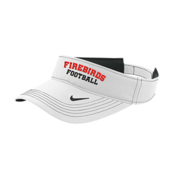 Firebirds Football Nike White Visor Thumbnail