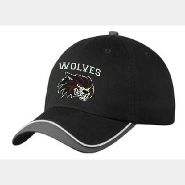 Wolves Football Embroidered C828 Hat Thumbnail