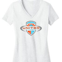 White Ladies Perfect Weight V-Neck T-Shirt Thumbnail