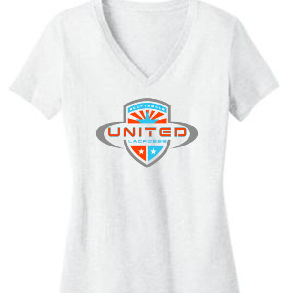 White Ladies Perfect Weight V-Neck T-Shirt Thumbnail
