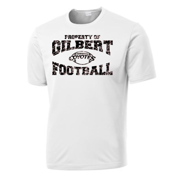 White Performance Shirt Gilbert Coyotes Football Thumbnail