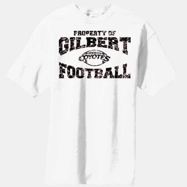 White T-shirt Gilbert Coyotes Football Thumbnail