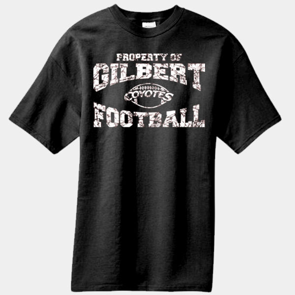Black T-shirt Gilbert Coyotes Football Thumbnail