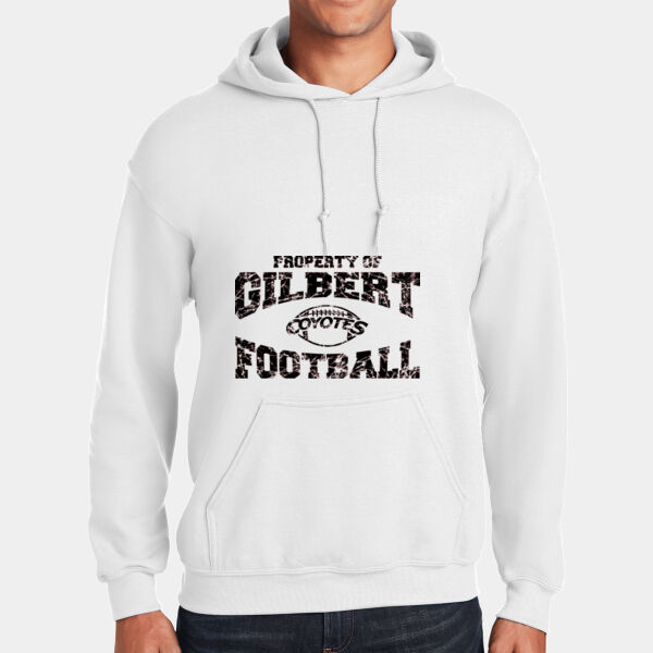 White Hooded Sweatshirt Gilbert Football Thumbnail