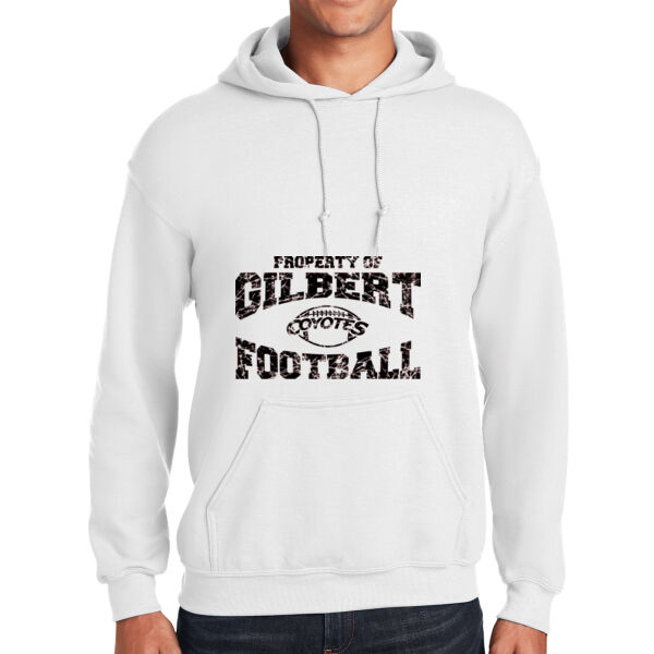 White Hooded Sweatshirt Gilbert Football Thumbnail