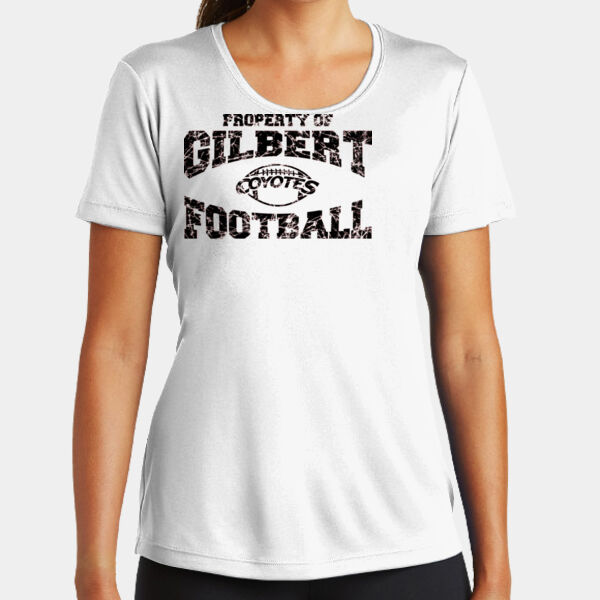 White Performance Ladies Gilbert Football Thumbnail