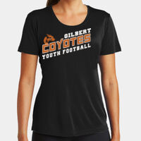 Black Performance Ladies Coyotes Youth Football Thumbnail