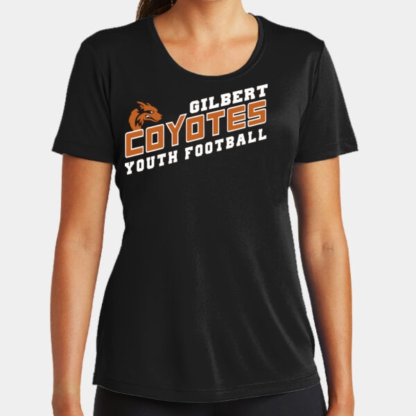 Black Performance Ladies Coyotes Youth Football Thumbnail