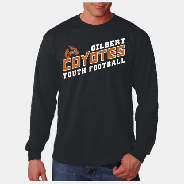 Black L/s Shirt Gilbert Youth Coyotes Football Thumbnail
