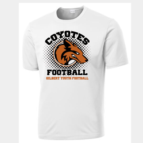 White Performance Coyotes Football Thumbnail