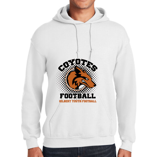 White Hooded Sweatshirt Gilbert Football Thumbnail