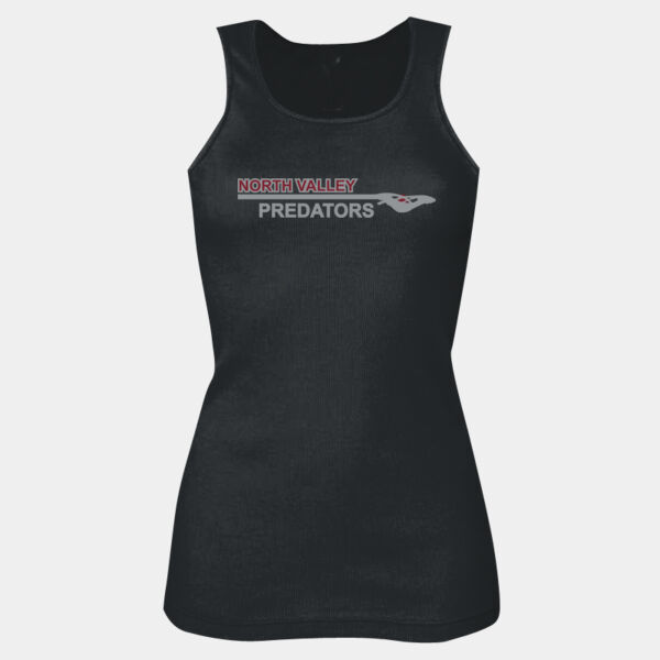 Black Ladies Tank Top  Thumbnail