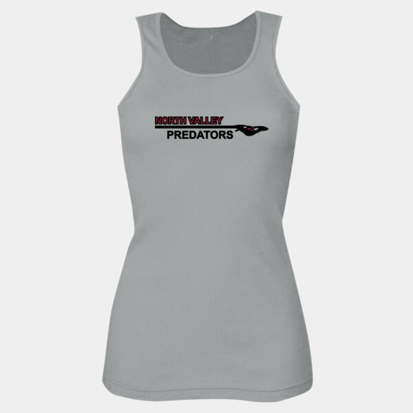 Grey Ladies Tank Top Thumbnail