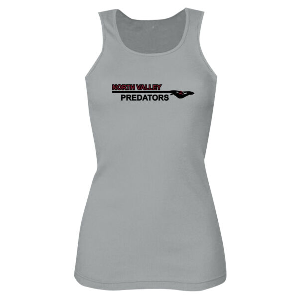 Grey Ladies Tank Top Thumbnail