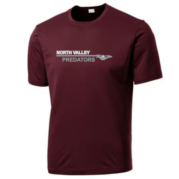 Maroon Lacrosse T Shirt Thumbnail