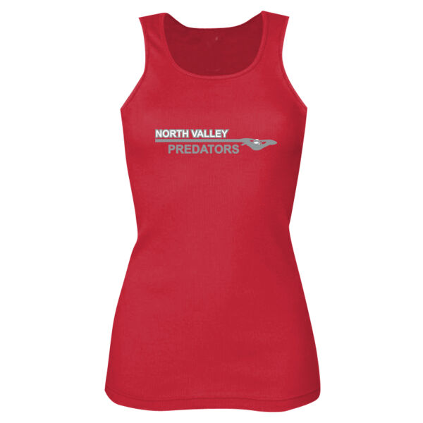 Maroon Ladies Tank Top Thumbnail