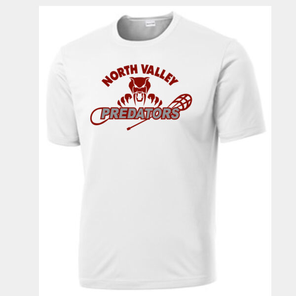 White Performance Lacrosse T Shirt Thumbnail