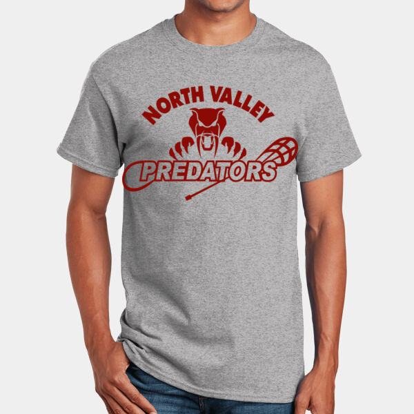 Grey Lacrosse T Shirt Thumbnail