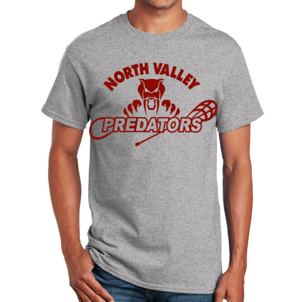 Grey Lacrosse T Shirt Thumbnail