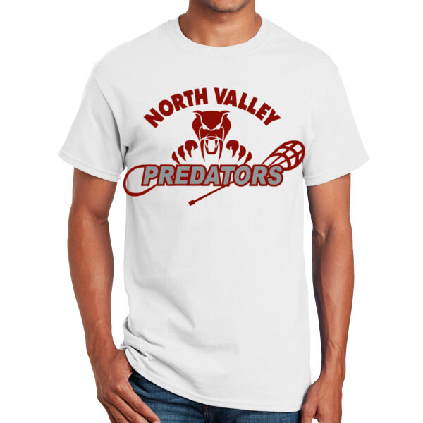 White Lacrosse T Shirt Thumbnail