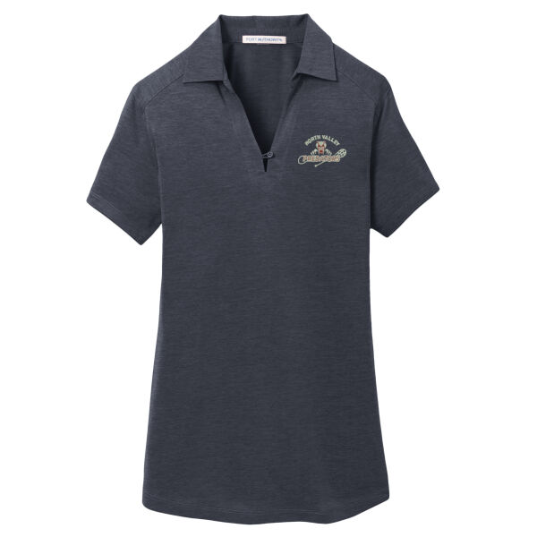 Ladies Dark Grey Polo Thumbnail
