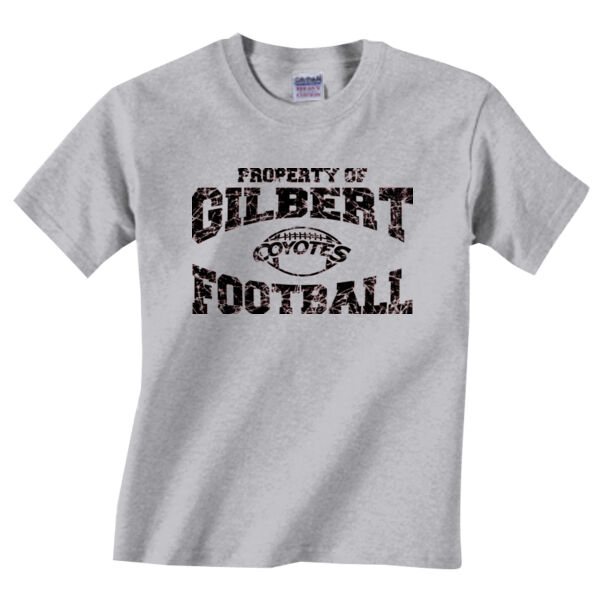 Coyotes Football Youth Shirts Thumbnail