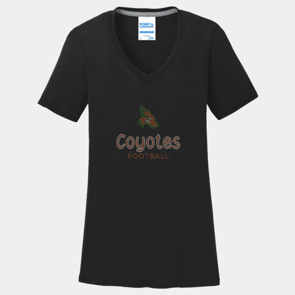 Ladies BLING Coyotes Shirt Thumbnail