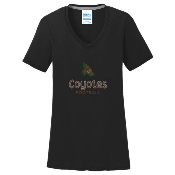 Ladies BLING Coyotes Shirt Thumbnail