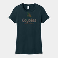Ladies BLING Coyotes Scoop Neck Shirt Thumbnail