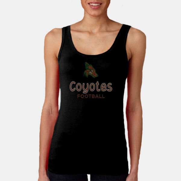 Ladies BLING Coyotes Tank Top Thumbnail