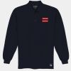 Port Authority® - Long Sleeve Pique Knit Polo. K320  Thumbnail