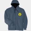 Heavyweight Full Zip Hooded Sweatshirt with Thermal Lining Thumbnail