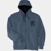 Heavyweight Full Zip Hooded Sweatshirt with Thermal Lining Thumbnail