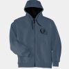 Heavyweight Full Zip Hooded Sweatshirt with Thermal Lining Thumbnail