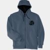 Heavyweight Full Zip Hooded Sweatshirt with Thermal Lining Thumbnail