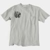 Ultra Cotton 100% Cotton T Shirt with Pocket Thumbnail