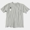 Ultra Cotton 100% Cotton T Shirt with Pocket Thumbnail