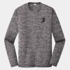 PosiCharge ® Long Sleeve Electric Heather Tee Thumbnail