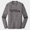 PosiCharge ® Long Sleeve Electric Heather Tee Thumbnail